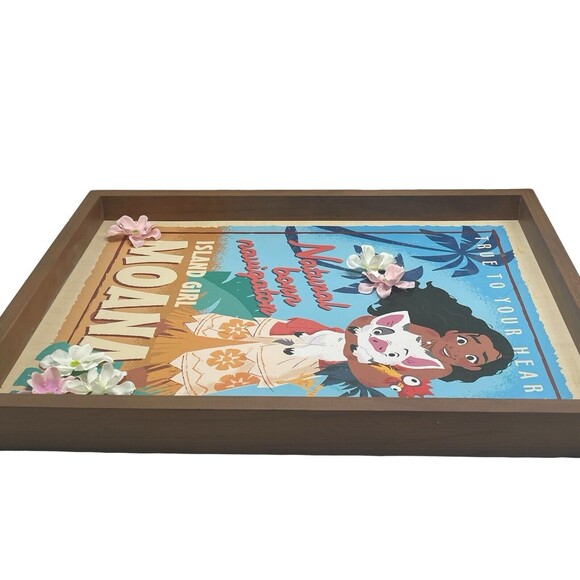 Disney Moana Poster Picture and Frame RARE - Picture 3 of 16